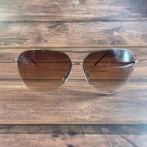 NYS Collection Women's Sunglasses Brown Gradient 56-12 Metal FRAMES ONLY